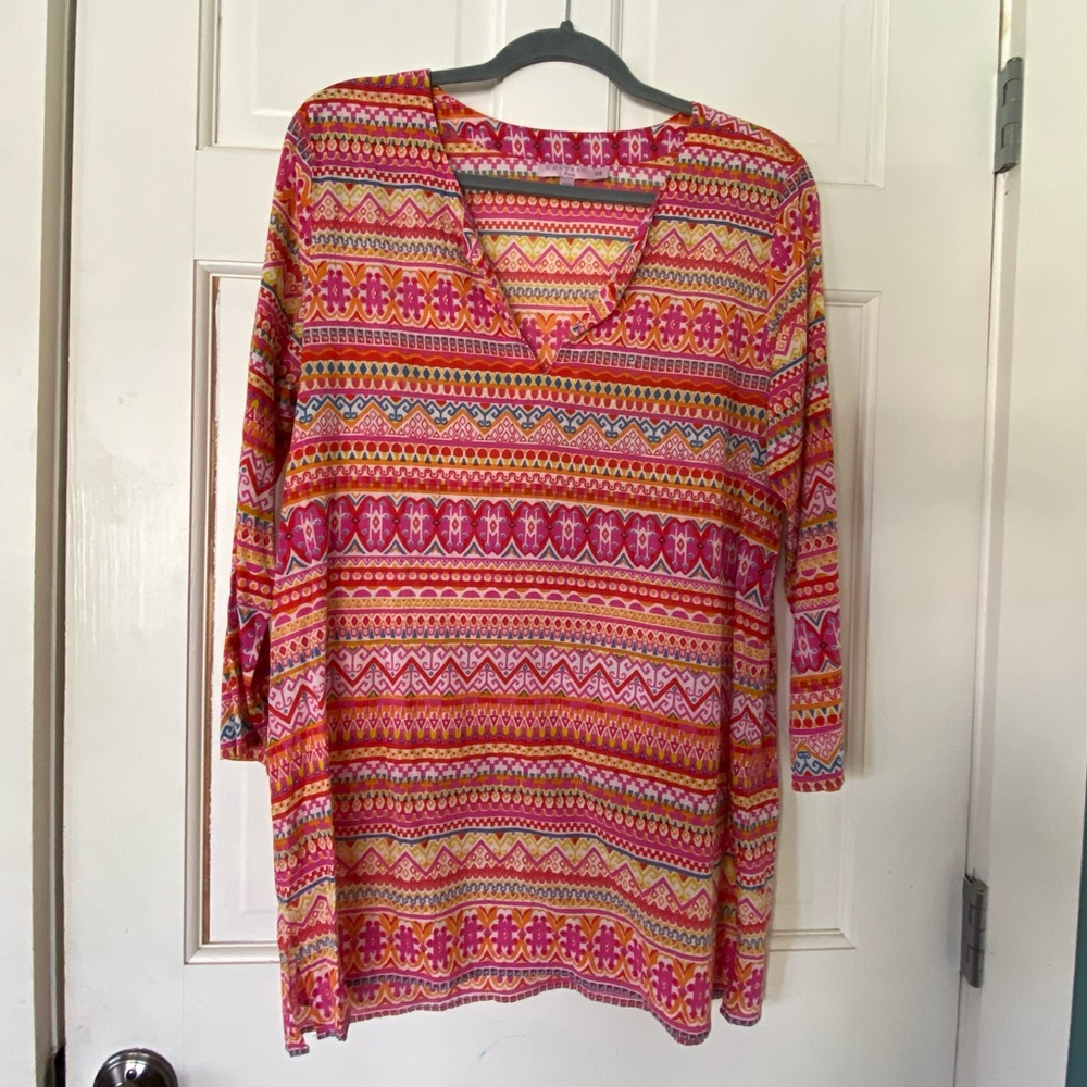 Calypso St. Barth Cotton Tunic XS